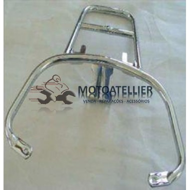 Suporte Bagagem Trás Preto Vespa S50-125 / LX / LXV 